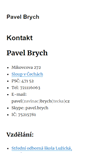 Mobile Screenshot of brych.cz